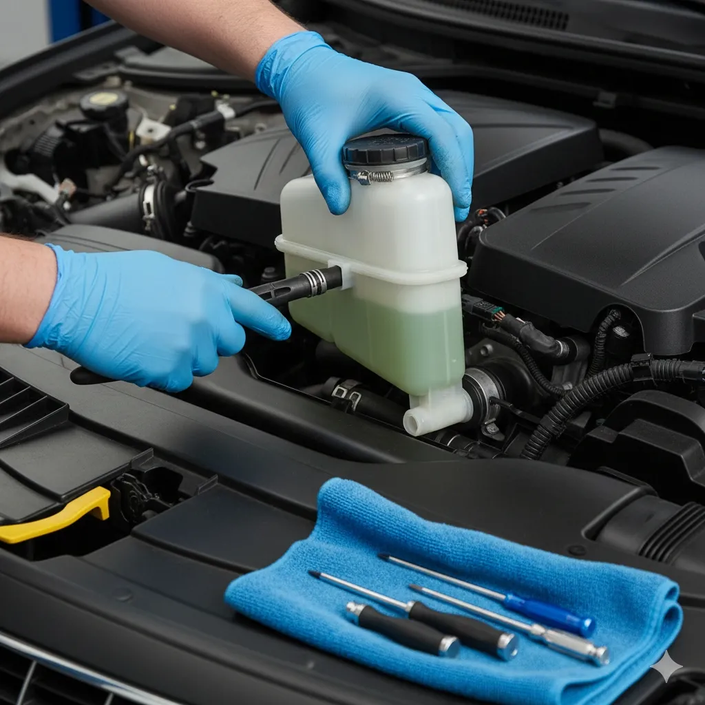 Radyatör Yedek Su Deposu Değişimi