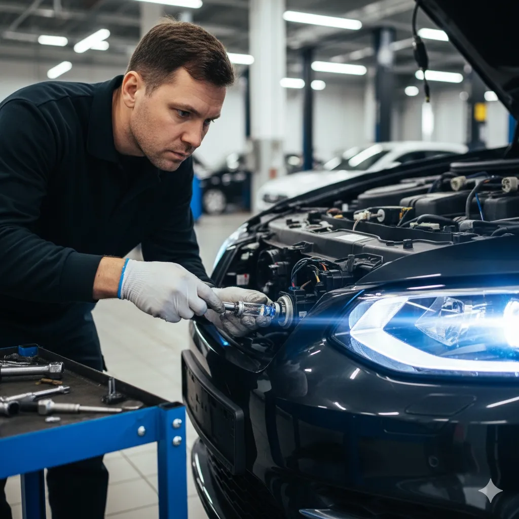 Xenon Lamba Değişimi