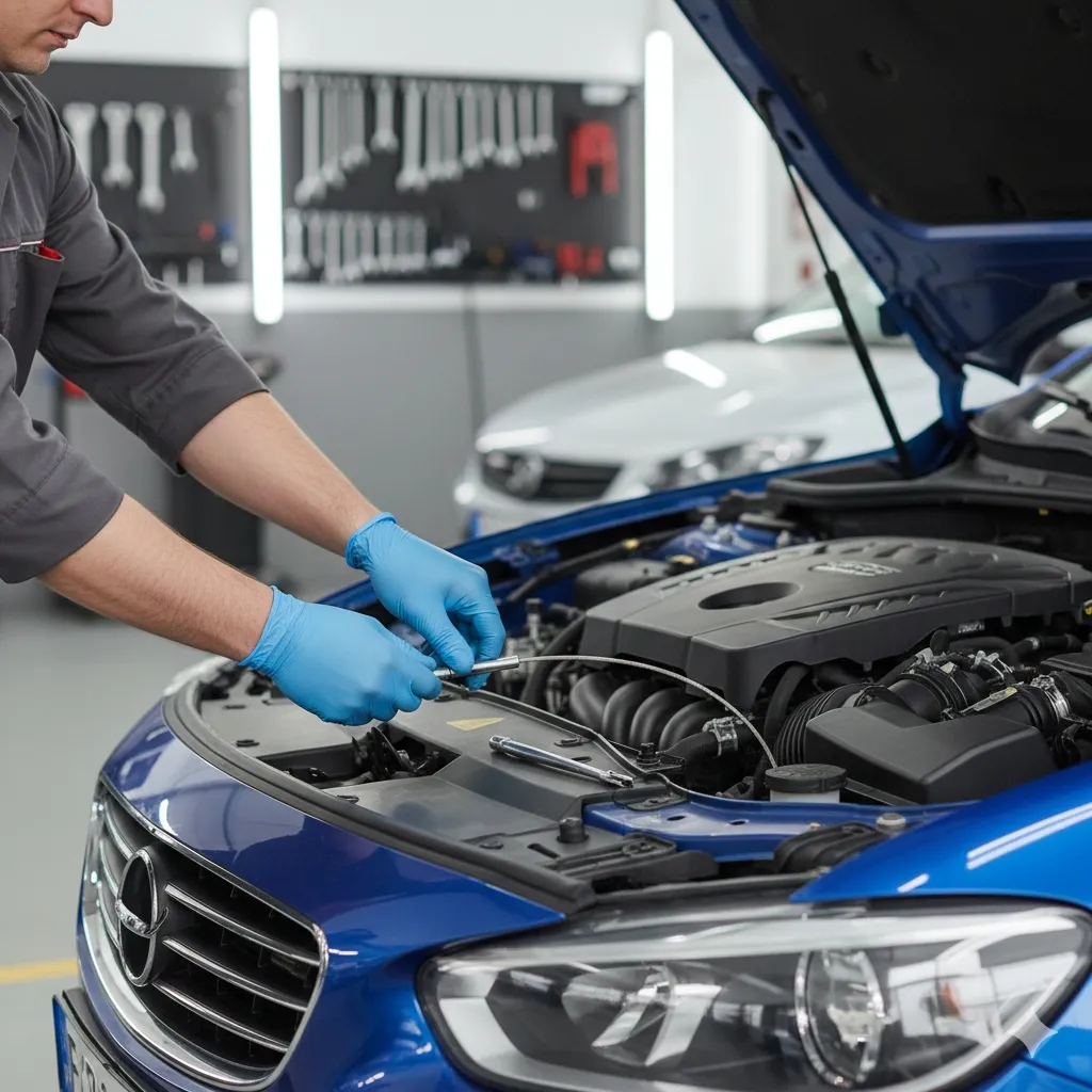 Kaput Açma Teli Değişimi