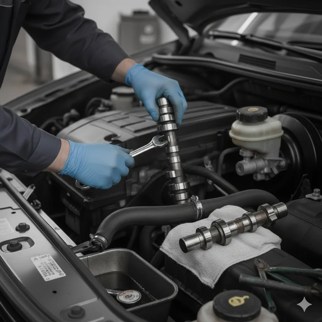 Eksantrik Mili Değişimi