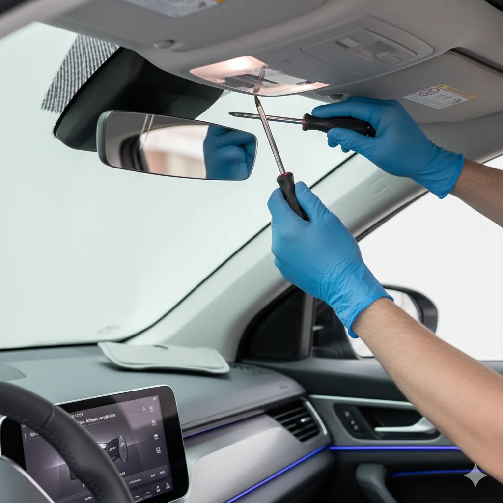 Otomobil Güneşlik Değişimi