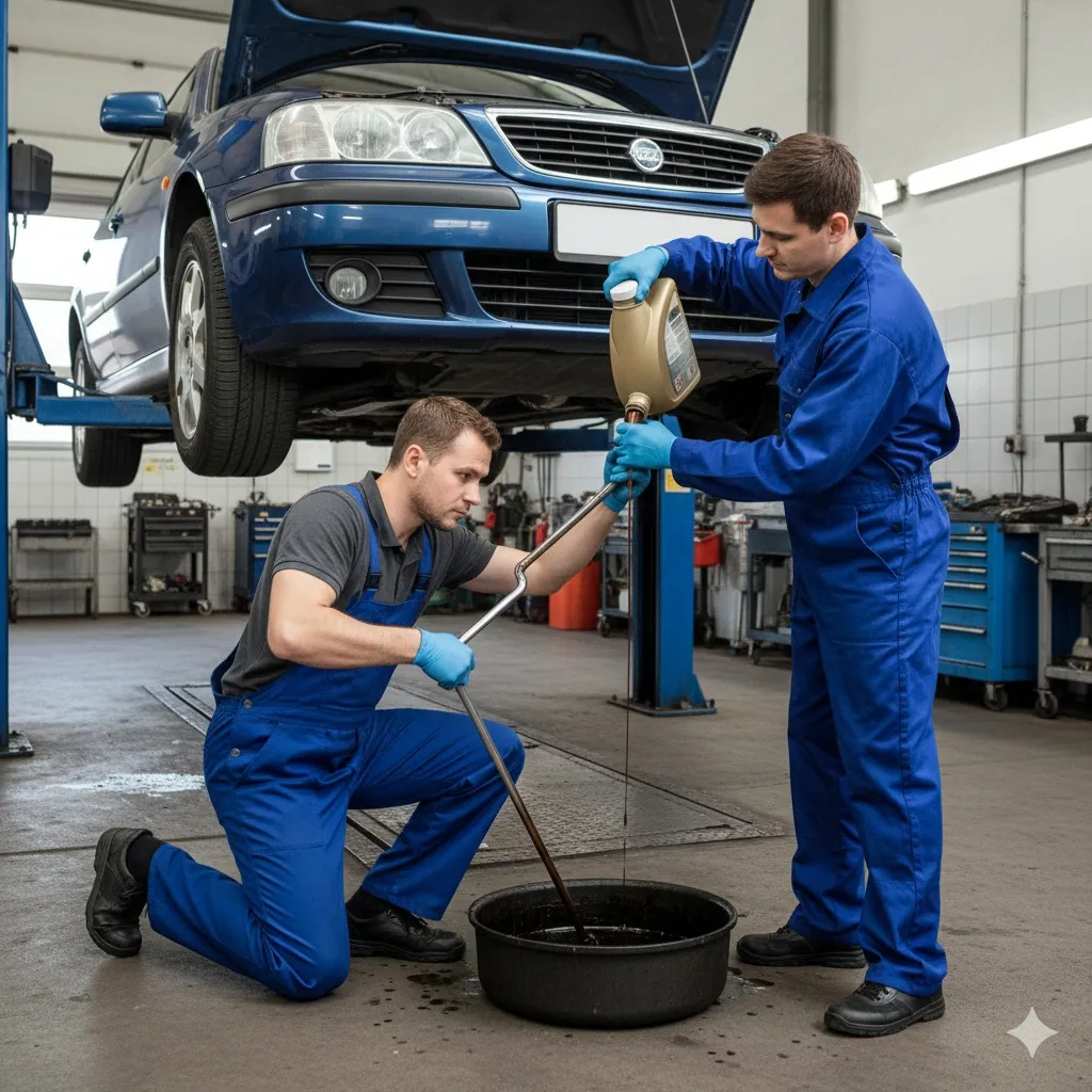 Helezon Yağı Değişimi