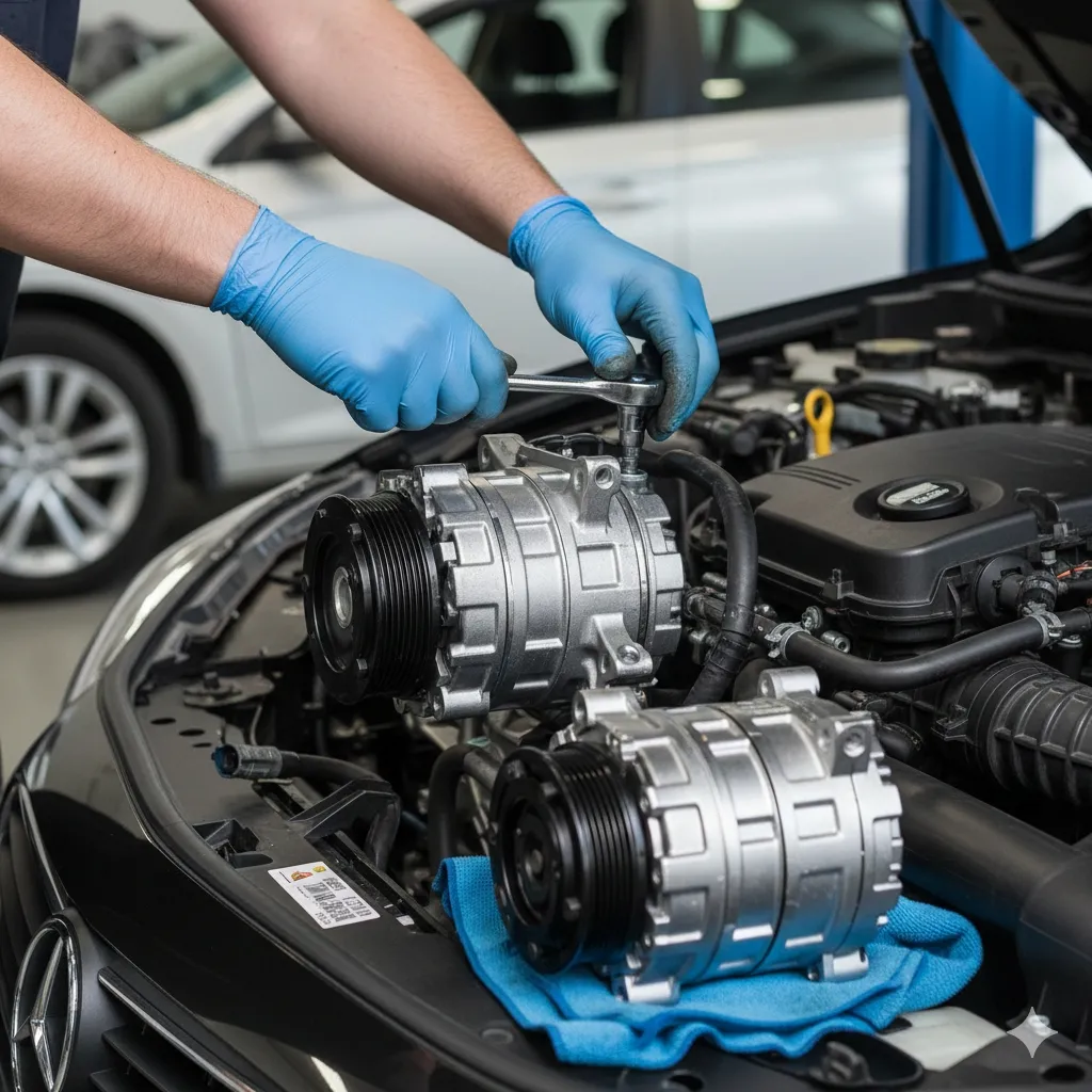 Klima Kompresörü Değişimi