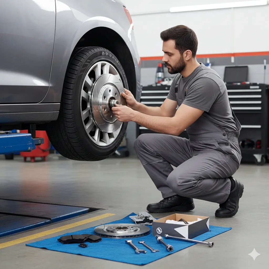 Arka Fren Diski Seti Değişimi